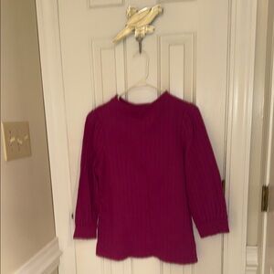 Talbots Pink 3/4 SleeveTop